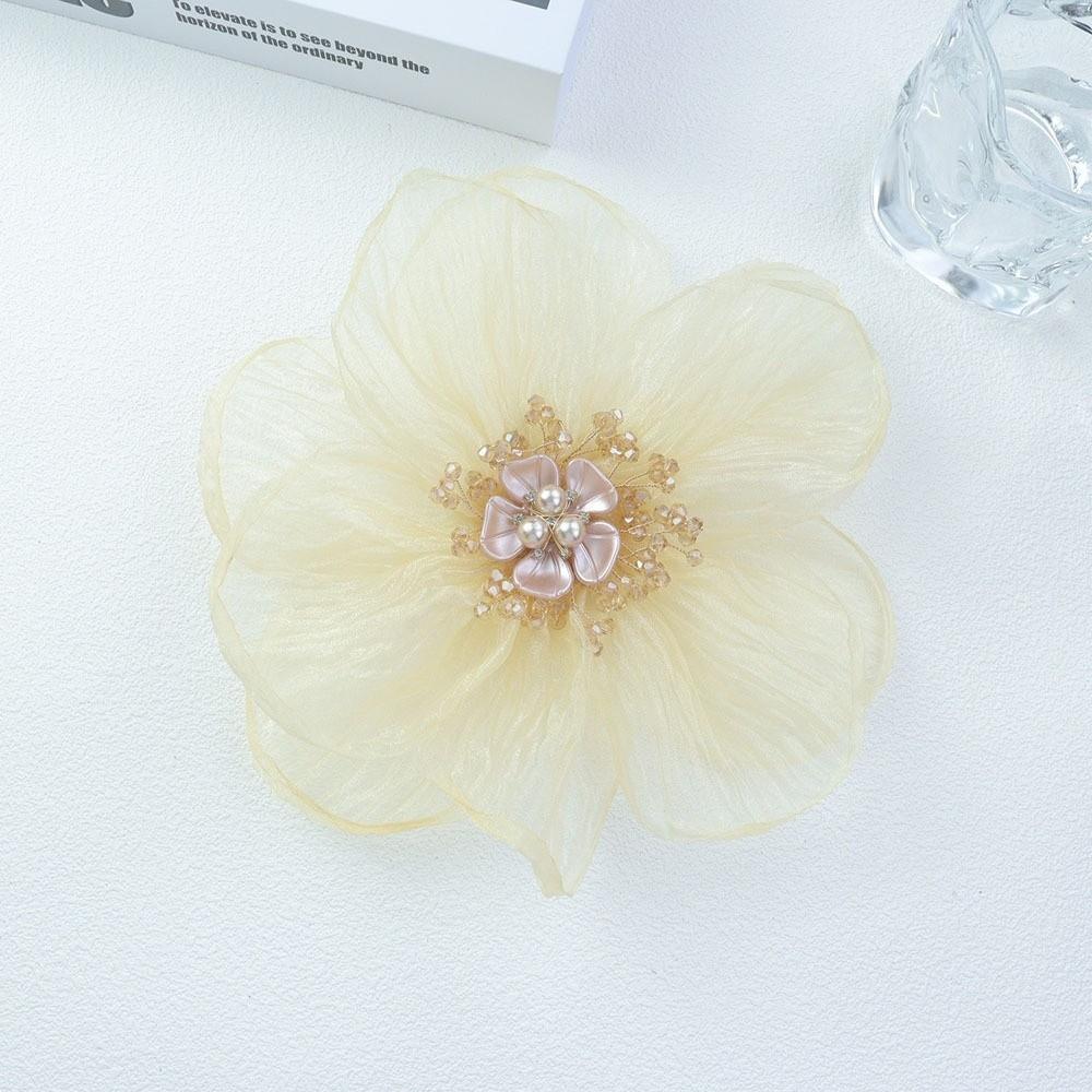 Multi-colored Flower Brooches Pins Wedding Party Jewelry Yarn Flower Brooch Women