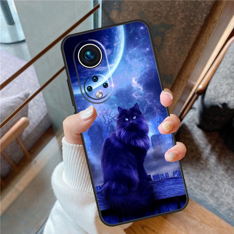 Чехол-кошка луна для witches Для Honor X6a X7a X8a X9a X9b X7 X8 X9 8X 9X Чехол для Honor Magic 5 Lite 50 70 90