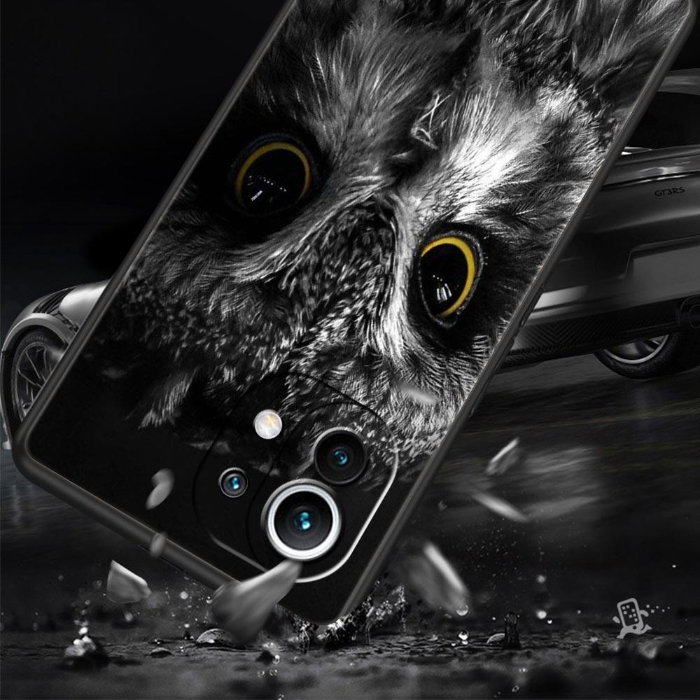 Phone Case For Xiaomi Poco X4 X3 NFC F3 F4 M3 M4 Mi Note 12T 10 11 Ultra 11T 13 Pro 10T 12 Lite 9T 5G Cover Gifts Lovely Owl