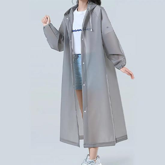 Одноразовый и портативный плащ для взрослых, плащ для путешествий на открытом воздухе, прозрачный плащ «все в одном».