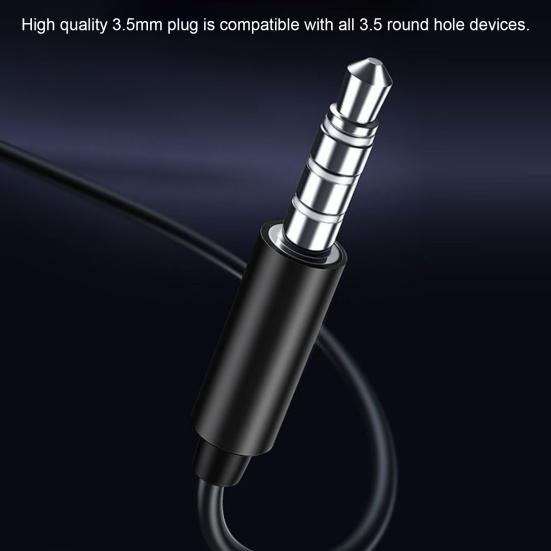 Проводной микрофон, наушники-вкладыши с тяжелыми басами, универсальные затычки для ушей для игр на мобильном телефоне