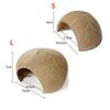 Bite-resistant Hamster Coconut Cage Natural Coconut Shell Hamster House Guinea Pig Hideout  Lizards