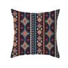 New Bohemian Colorful Geometric Pattern Short Plush Pillowcase Ethnic Style Retro Pillowcase Cushion