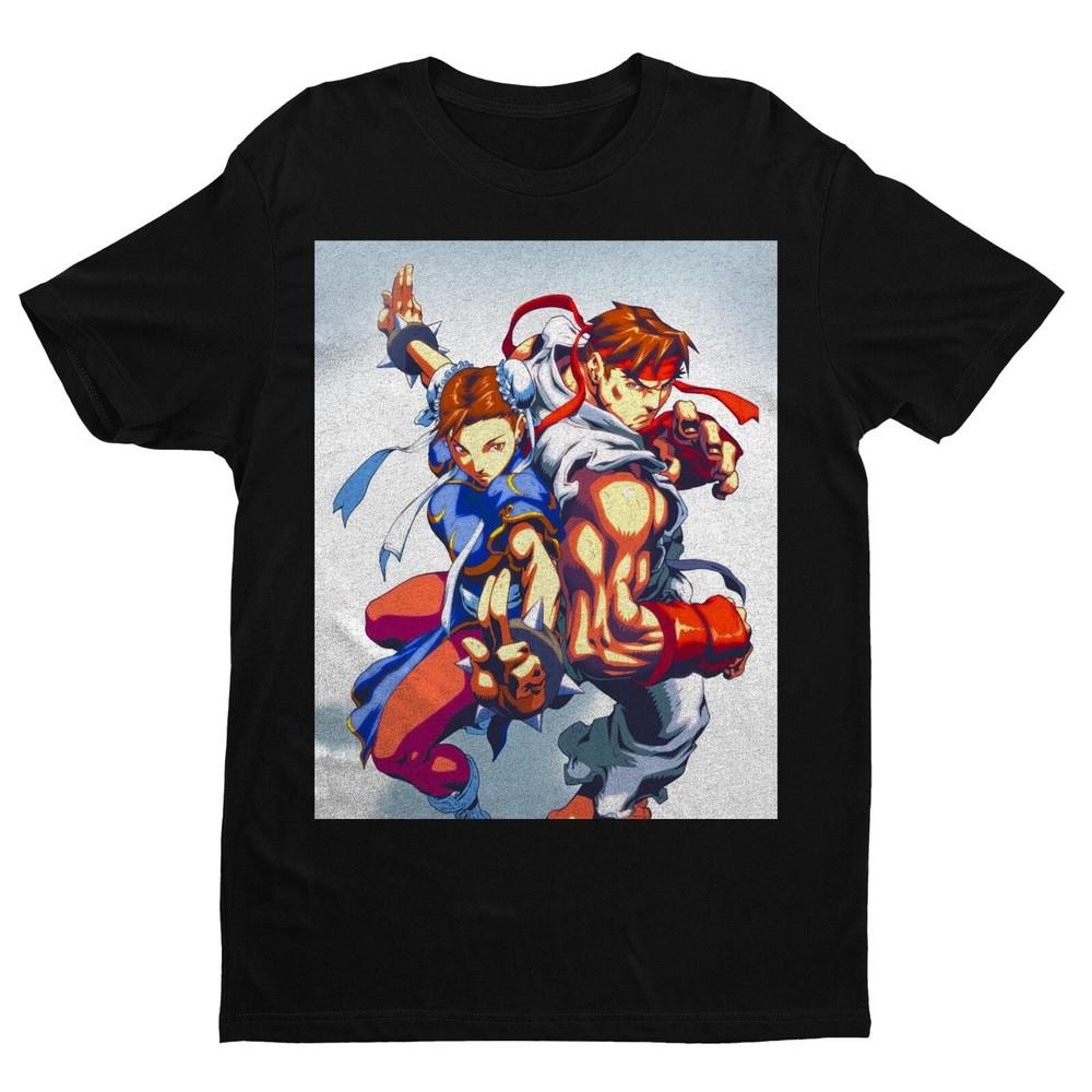 Ryu and Chun Comic Premium Unisex T Shirt Exclusive Design