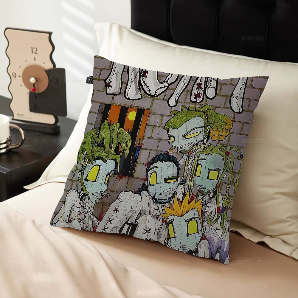 Classic K-Korn Metal Band Pillow Gift Home Office Decoration Pillow Bedroom Sofa Car Cushion Coverpillow Case
