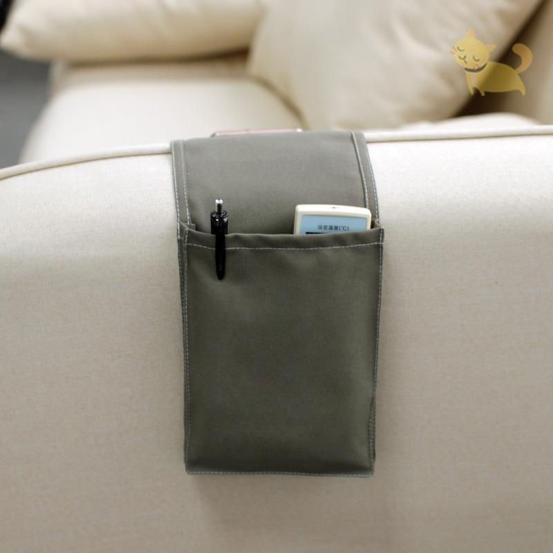 Хлопок Льняной прикроватный мешок для хранения вещей, органайзер для кровати, стола, дивана, пульта дистанционного управления телевизором, подвесная сумка для хранения вещей, держатель для кровати с карманами