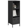 VidaXL Highboard Black 35x39x103.5 Cm Steel, Bookcase, Modern Bookcase, Bookshelf, Shelf and 851376