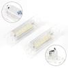 2 шт. 18SMD светодиодный фонарь подсветки номерного знака 6000K белый для Touran для Passat T5 для Skoda для Superb MK1 3U B5 аксессуары для транспортных средств