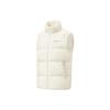 Wade Series Solid Color Stand Collar Water-Resistant Down Vest Men Vests Off-White AMRT029-2