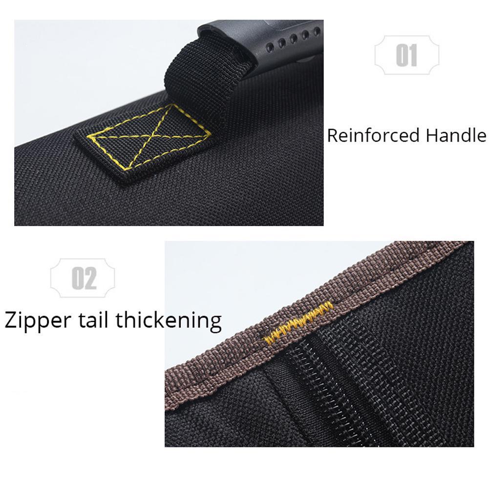 Многофункциональная сумка для гаечных ключей из ткани Оксфорд, складная сумка для инструментов, карман для хранения, портативный чехол для инструментов, чехол-органайзер, держатель