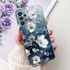 Case For Samsung Galaxy A23 A33 A53 A73 5G Cover Popular Flower Bowknot Soft Silicone Phone Case For Samsung A53 5G A536B Bumper