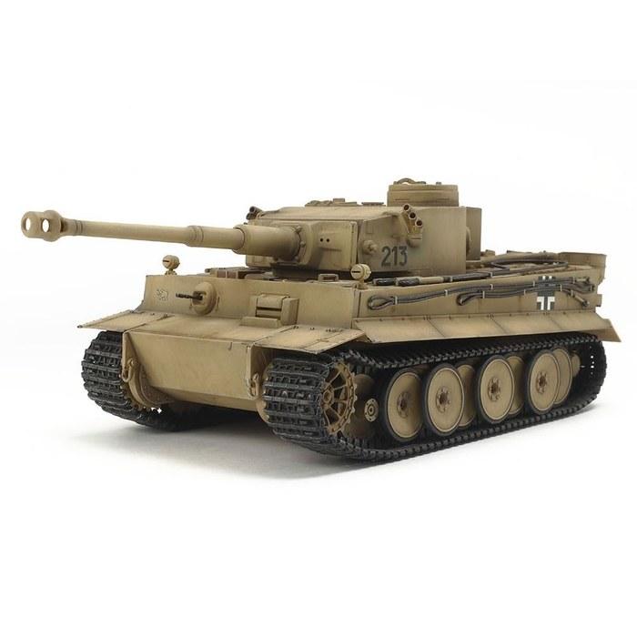 Tamiya 1/48 Серия военных миниатюр №. 103 Немецкий тяжелый танк Тигр I Ранний выпуск Восточный фронт Пластиковая модель 32603 Цветной пластик