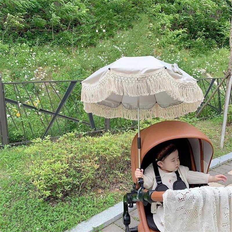 Солнцезащитные зонты для коляски Богемный УФ-зонт складной для прогулочной коляски