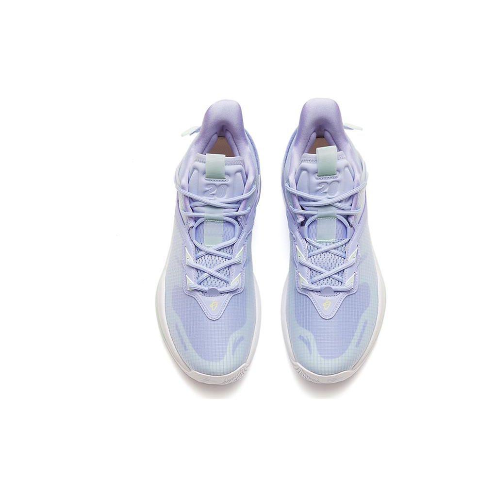 Anta Jump 2.0 GH Shock Absorption Non-Slip Durable Low-Top Basketball Shoes Men Sneakers Blue Green 112311602-1