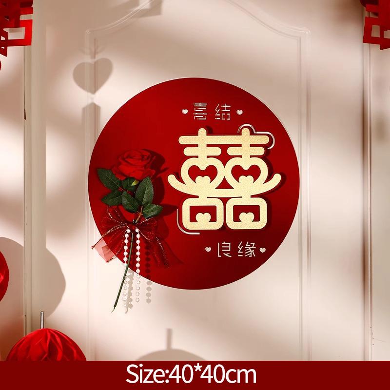 6 шт. Красные подвесные бумажные веера Набор бумажных вееров на китайский Новый год, свадьбу, с цветами, бумажное рукоделие, декор для фона, DIY, товары для вечеринок