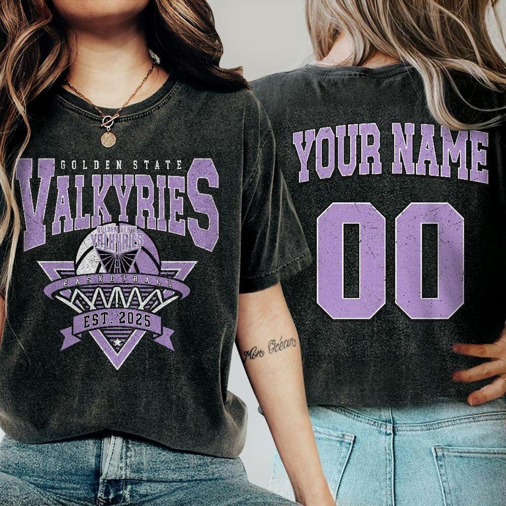 Personalized Vintage Golden State Valkyries Women's Basketball Crewneck Shirt