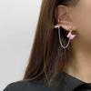 Stylish Alloy Butterfly Chain Earrings Trendy And Popular For Women
