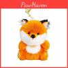 Fox Animal Cute Plush Doll Keychain With Polyester Filling Kids Pendant Backpack