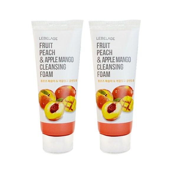 Lebelage Fruit Lemon&Calamansi/Peach&Apple/Avocado&Olive Очищающая пенка 100 мл (13 вариантов)