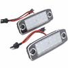 1/2Pcs For KIA Sorento R Sorento MX 2010-2015 LED Car License Plate Light Number Frame Lamp With Resistance Car Accessories