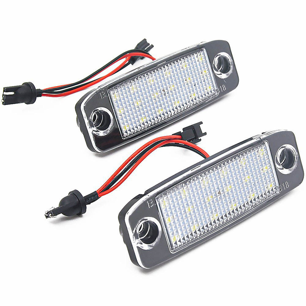 1/2Pcs For KIA Sorento R Sorento MX 2010-2015 LED Car License Plate Light Number Frame Lamp With Resistance Car Accessories