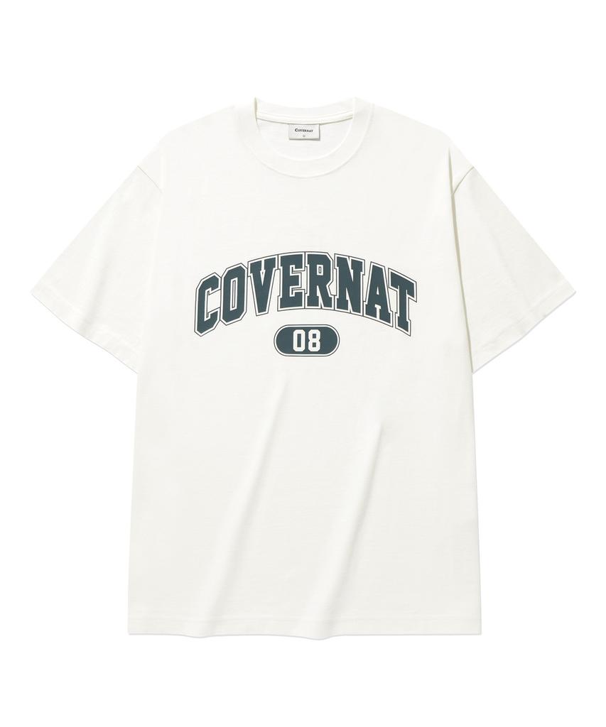 COVERNAT Arch 08 Logo T-Shirt White
