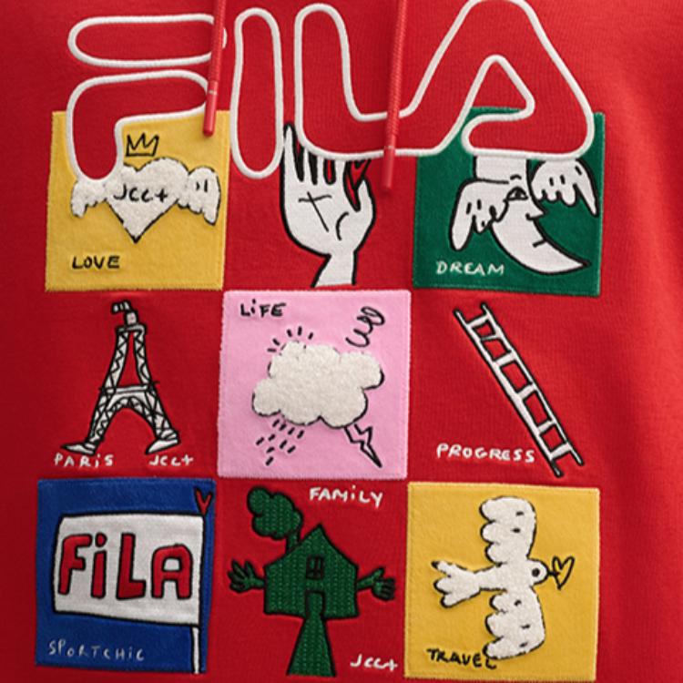 Новая повседневная спортивная одежда FILA ORIGINALE для мужчин F51U519204F+F51M449601F