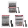 Lash Extension Kit with Bond Seal Tweezers Easy To Apply Long Lasting Individual Eyelash Kit for Hom