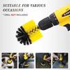 Drill Home Cleaning Brush Attachments Set Scrub Pads Sponge Power Scrubber With Extend Long Attachment