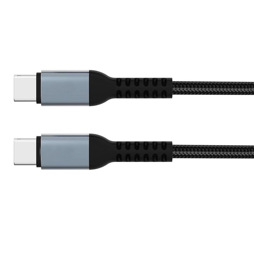 100/240 В USB C Кабель Нейлоновая Оплетка Быстрая Зарядка Шнур USB C на USB C Кабель Зарядный Шнур Поддержка Зарядки Синхронизации 480 Мбит/с