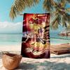 Till Lindemann, lead singer of the German heavy metal rock band Rammstein, outdoor camping vacation swimming beach scarf decorative blanket F26