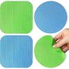 Aixoom Rubber Jar Opener Pads Set of 4, Round Heat-ulated Non-Slip Gripper Pads for Jars, Kitchen Tool for Easy Opening (Circle)