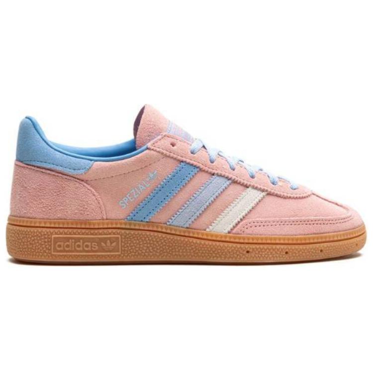 adidas Handball Spezial Semi Pink Spark Blue женские кроссовки Light-Blue-Sky IG1974