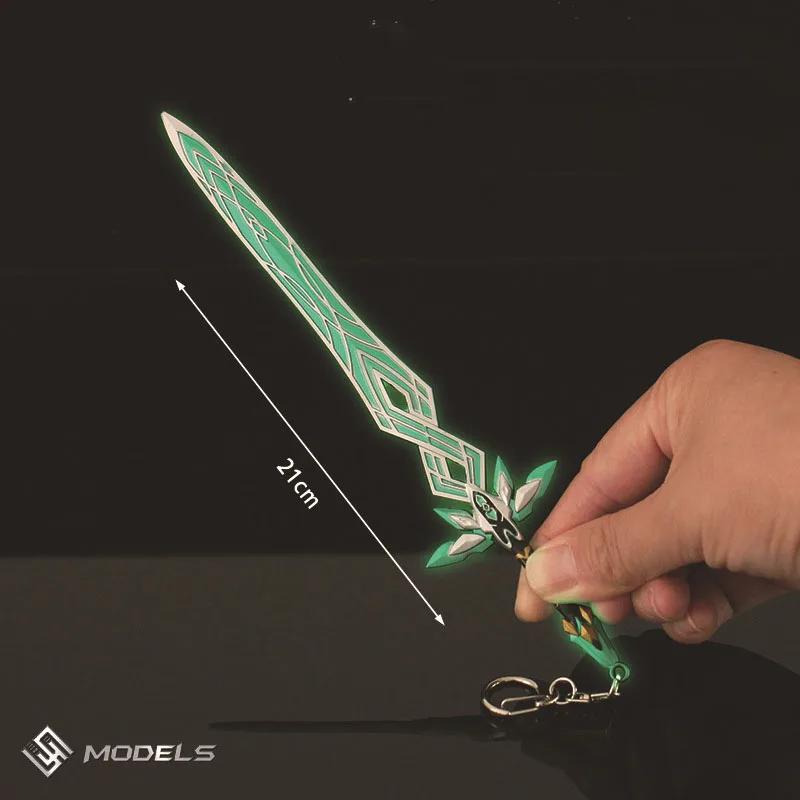 21см Honkai: Периферия для игры Star Rail S.A.M. Меч Светлячка Сплав Модель Оружия Игрушка Брелоки Украшения Фигурка Подарки