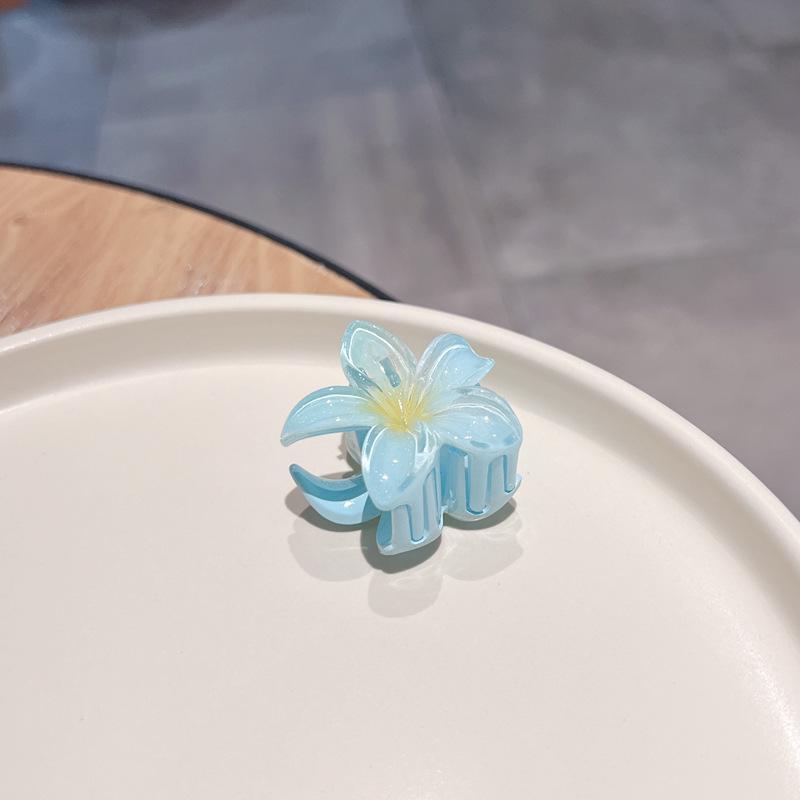 Plumeria Candy Color Fairy Hair Clip - Elegant Shark Clip Accessory