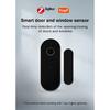 Tuya Zigbee Door Window Sensor Open Closed Detector Smart Home Security Protection Detector Smart Life APP Work With The Gateway