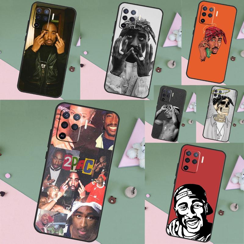 Чехол для телефона Rapper 2pac Singer Tupac для OPPO A78 A98 A18 A38 A58 A5 A6 Pro A15 A17 A57 A16 A76 A96 A54 A74 A94 A40 A60 A80