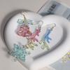 Серьги из рождественской серии, силиконовые формы, формы для рождественских украшений из эпоксидной смолы для создания праздничных украшений