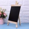 Kids Writing Desktop Message Collapsible Black Blackboard Pine Wood Easel Wooden Boards Chalkboard