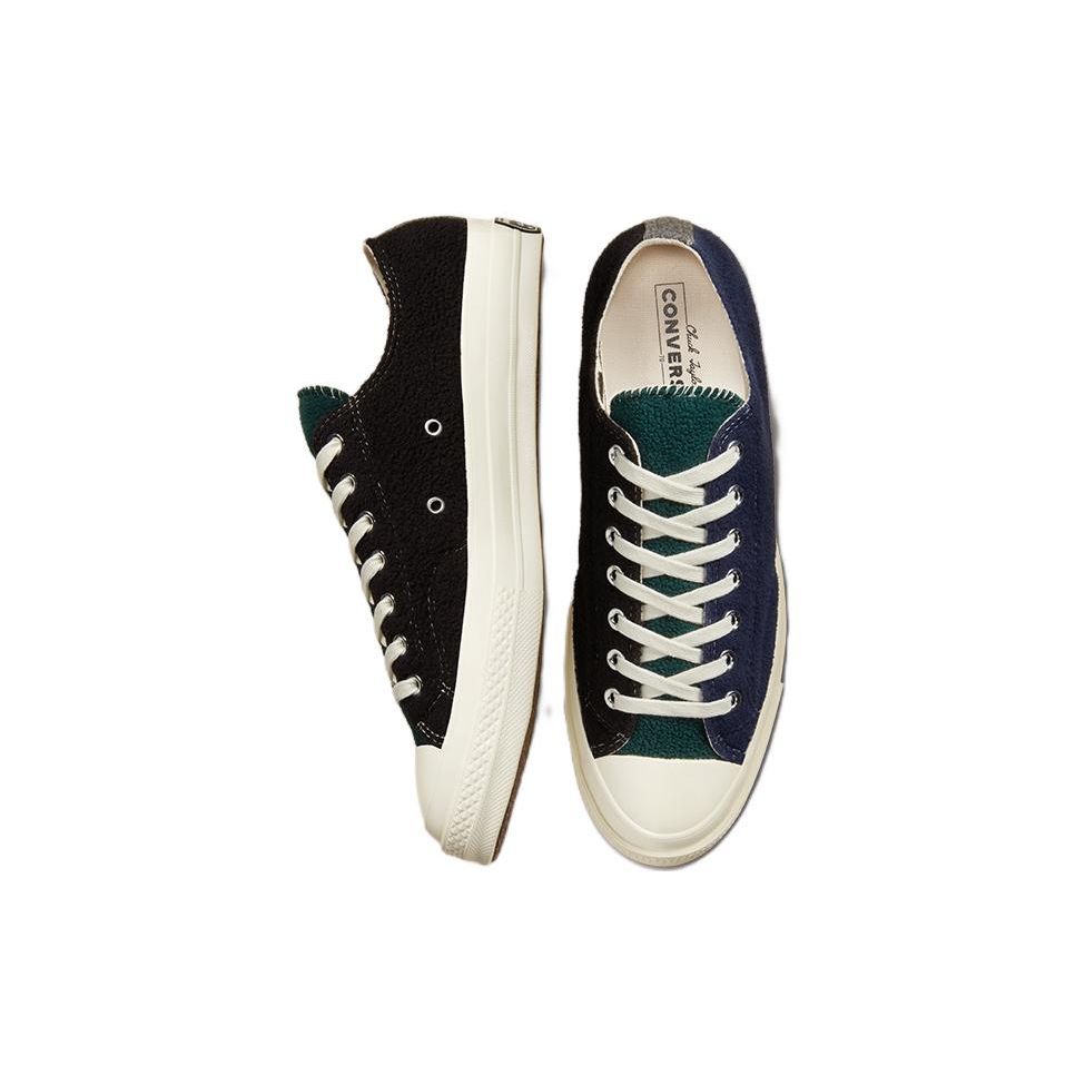 Converse Кеды Chuck 70 Low Beyond Retro Флис Черный Синий Зеленый 172268C