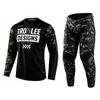 Men Women Long Sleeve Cycling Jersey Set Moisture Wicking Off-Road Mountain Bike Racing Clothes Quick Dry
