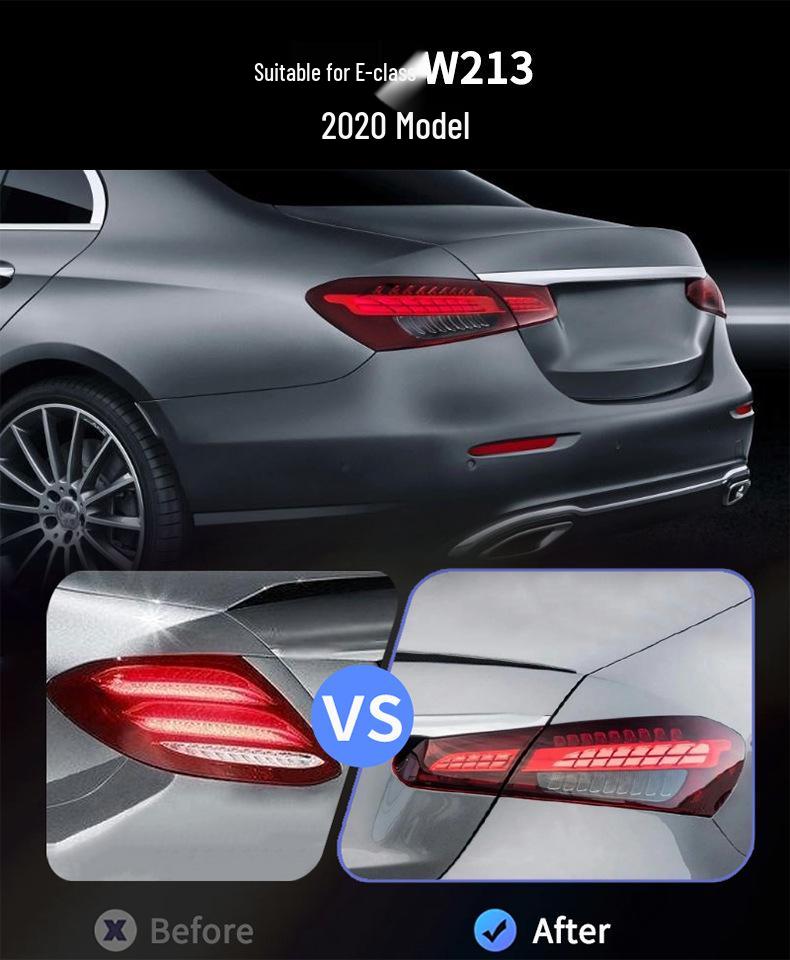 Светодиодный задний фонарь и стоп-сигнал для Mercedes-Benz E-Class W213 2020 года