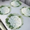Heat Resistant Petal Round Mat Round Shape Heat Resistant Placemats  Tea Party
