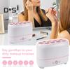 Сушилка для кистей для макияжа Кнопка таймера постоянной температуры 12 косметических кистей 2 спонжа для лица Слойка для пудры Электрическая машина быстрой сушки с питанием от USB