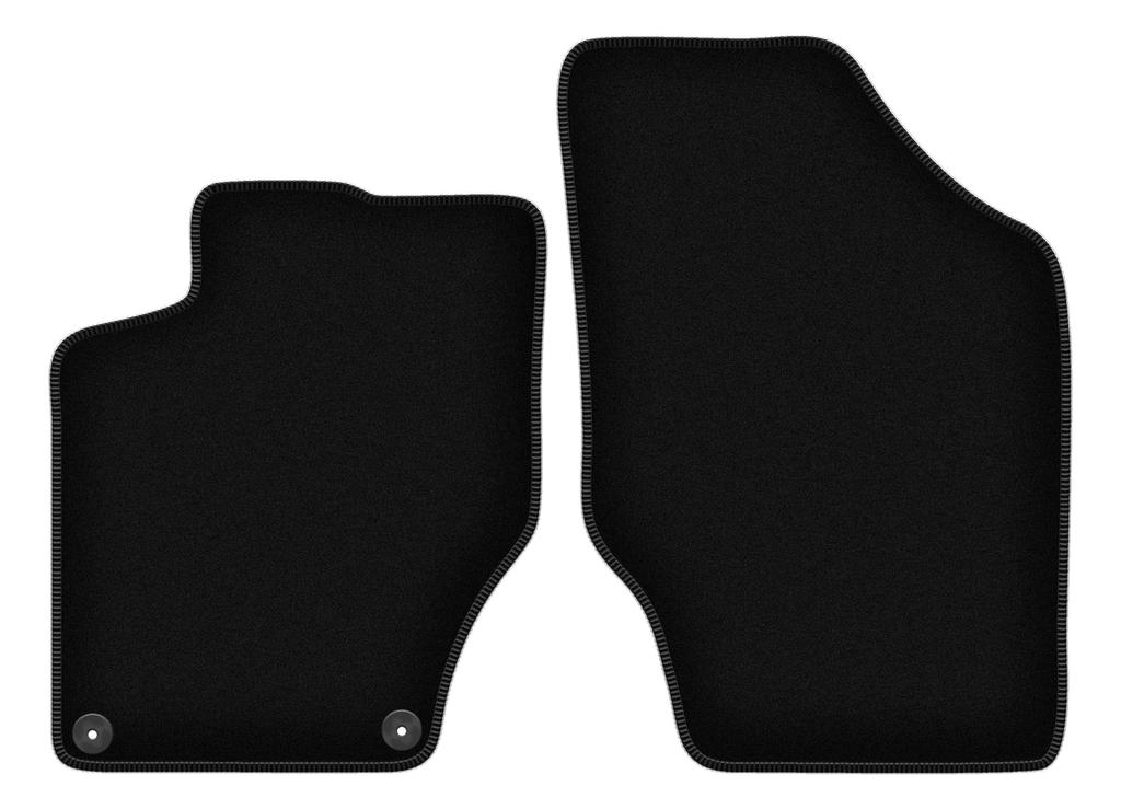 BASIC front velour floor mats for: DS 4 Crossback hatchback (2015-2018)