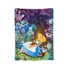 Alice In Wonderland  Knitted Blanket  Plush Throw Blanket Bed Sofa Decoration Soft Warm Bedsprea,