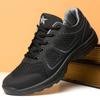 Training Shoes Men's Spring and Autumn Outdoor Mountaineering Running Shoes Black Mesh Breathable Wear-resistant Ultra-light Training Casual