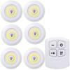10W LED Under Counter Lights COB  Light Battery Powered with Remote Control for Under Cabinet Closet Bedroom Kitchen Lighting