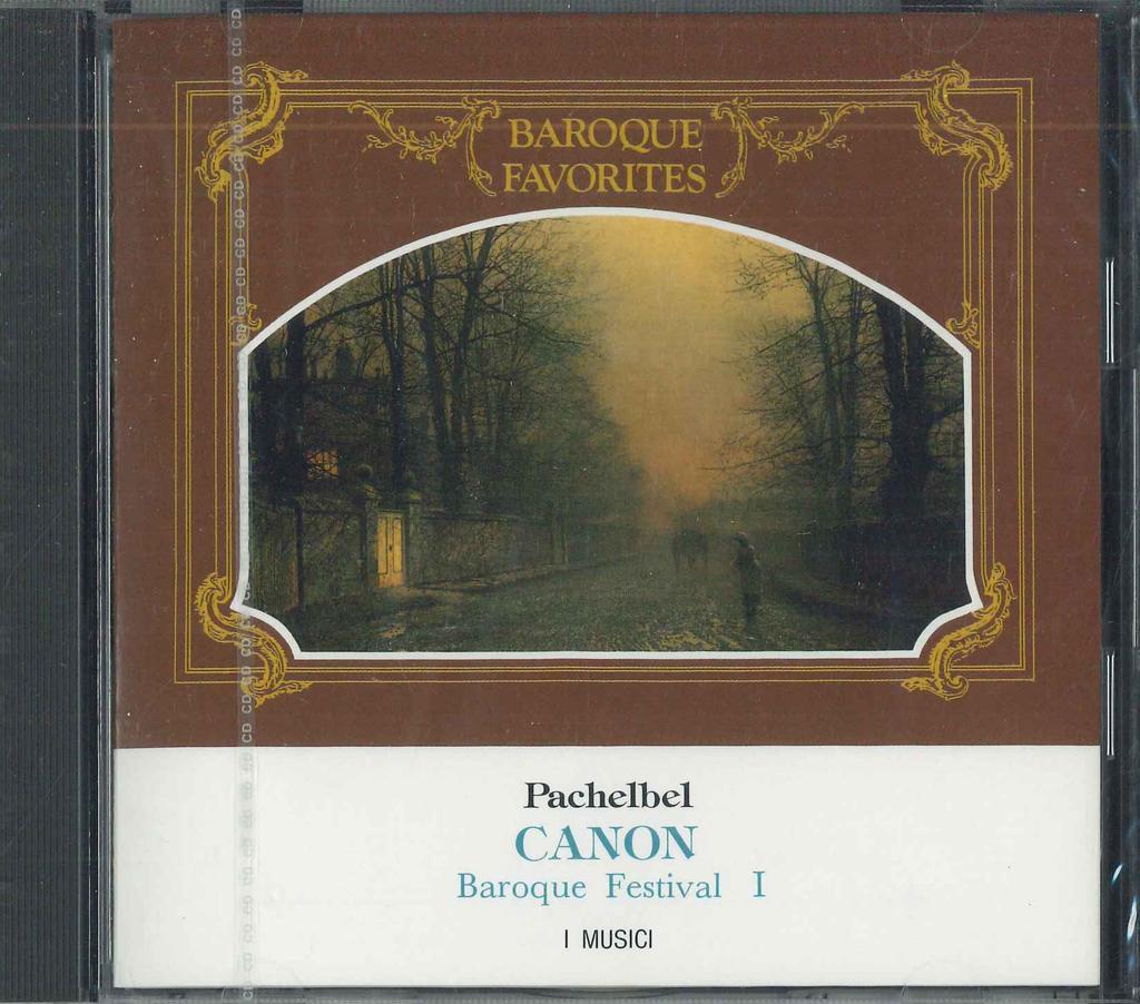 CD I MUSICI - Pachelbel Canon Baroque Festival 1 FNCC39 PHILIPS Japan Classical Used