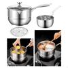 Набор фритюрниц, подогревателей молока, кастрюль для приготовления бульона, практичный суп из картофеля фри для
